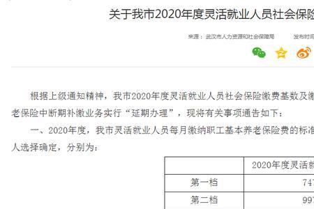 广州灵活就业和职工社保混交