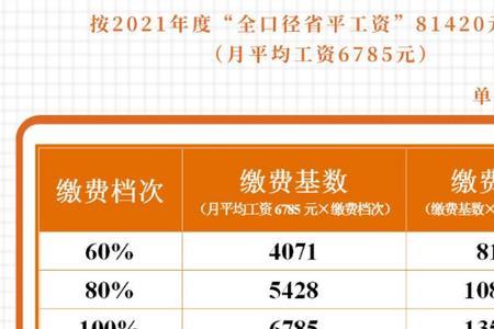 武汉灵活就业2022缴费标准