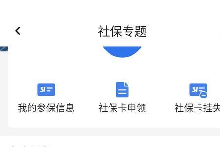 社保卡待遇查询