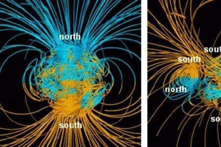 地球液态金属核心怎么形成磁场