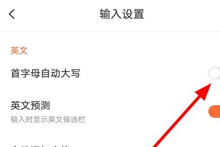 输入法怎么设置字母大写输入
