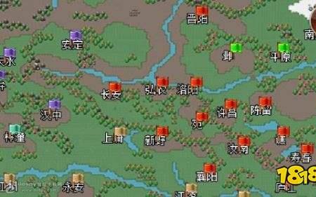 三国大时代5武将分布