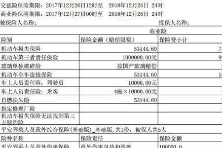 人寿保险全险赔偿标准