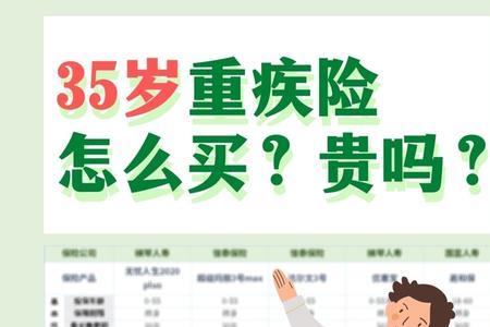 35岁男性重疾险推荐