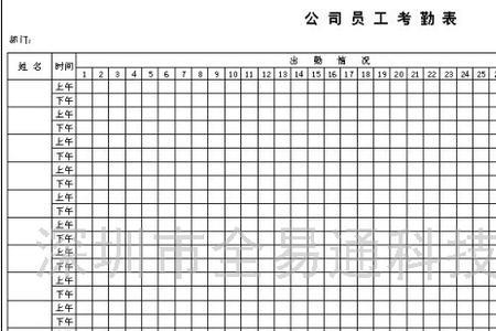 考勤表的页脚怎么做