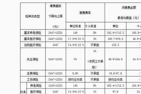 一档缴费基数是什么意思