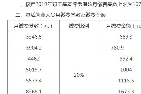 南宁个体户社保缴费标准