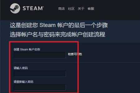 为什么steam创建账号显示错误代码