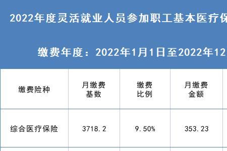 山东2022职工医保基数怎么申报