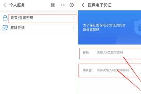 医保电子凭证密码从哪里查看