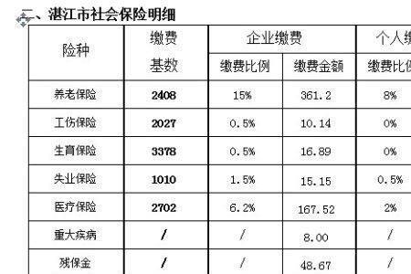 广州的社保可以转去湛江吗