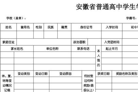 大学学籍里有高中学籍吗