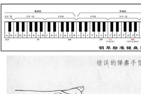 弹钢琴正确的手型和指法