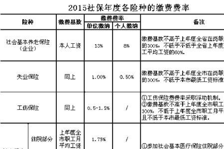 医社保最低标准是多少