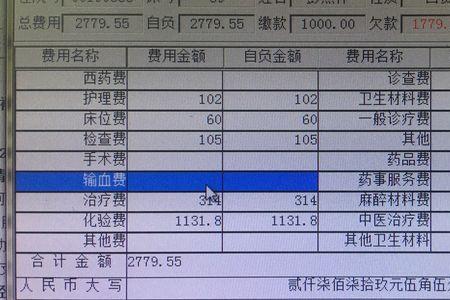 医院消费明细如何查询