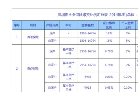 深圳社保缴纳清单有效期