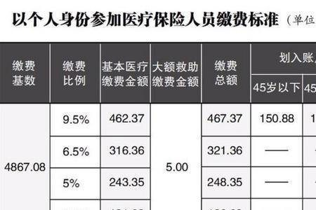 北京医保补缴10年多少钱