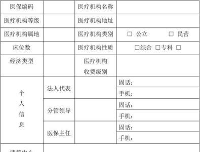 医疗机构类别什么意思