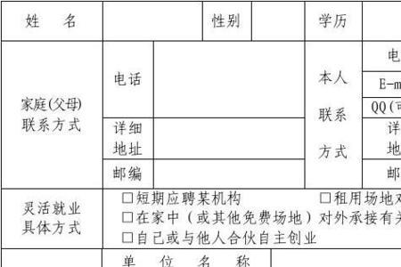 深圳灵活就业怎么填人员类别