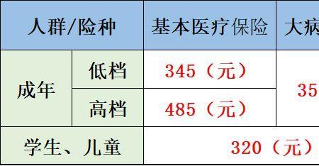 2022城镇居民社保个人交费多少