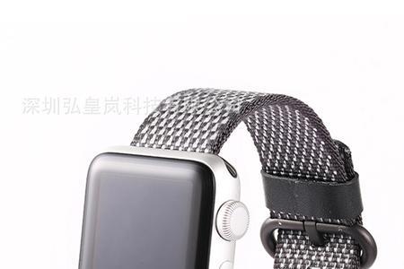 apple watch单圈硅胶表带可以换吗