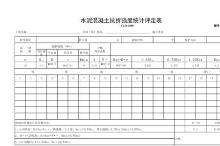 水泥净浆抗压强度如何判定