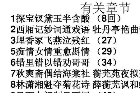 林黛玉重建桃花社主要内容