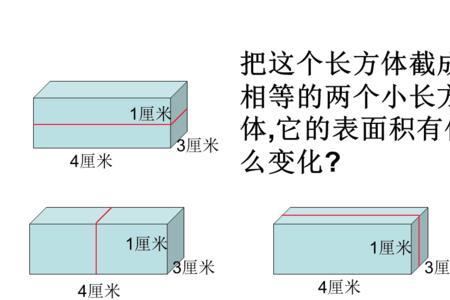 长方体的横截面指的是什么