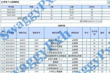 大学成绩单报告编号是什么意思