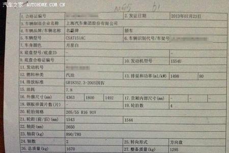 机动车合格证查询官网