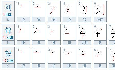 刘世轩笔画顺序