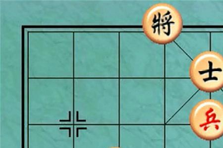 象棋棋盘上各格的走法名称