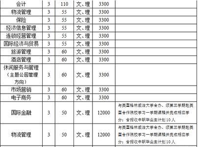 开封大学艺术专业有哪些