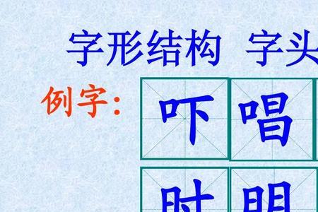 带几字头和口的字