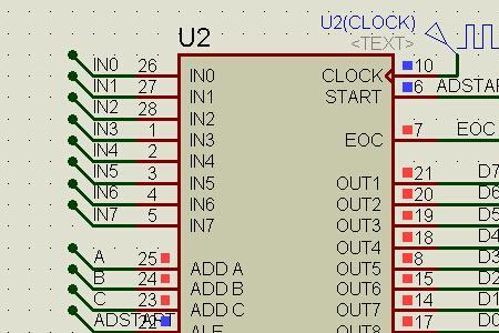 adc0808接口电路及工作原理