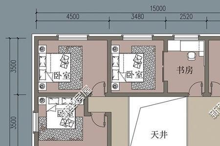 农村堂屋两边的房子叫什么