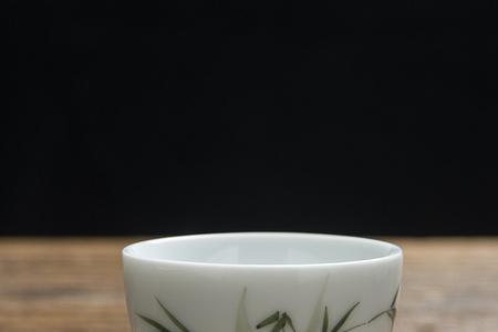 茶杯中竹子寓意