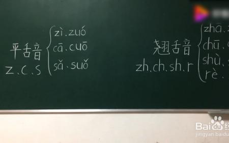 怎样给平舌音翘舌音的字注音