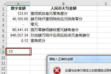 大写金额怎么保留整数