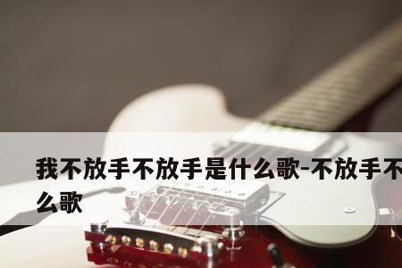 不放弃歌曲的意义