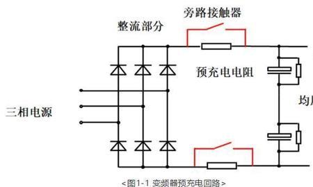 变频器充电电路的工作原理