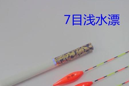 浮漂跟鱼线在水里成什么样