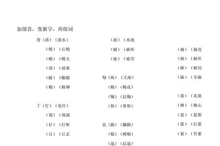 有口字的偏旁和见组词的