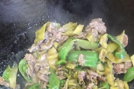 酸菜牛肉片做法