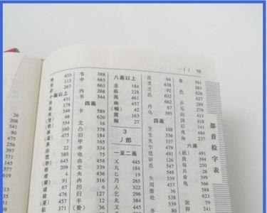 用部首查母字时应查什么部