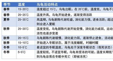 乌龟的体温多少度