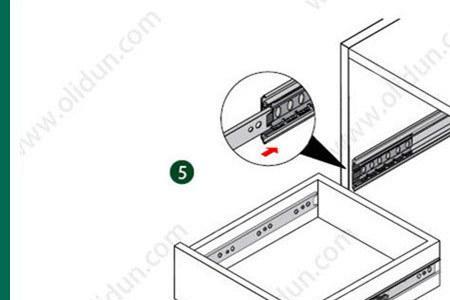 一个抽屉要用几个抽屉滑道