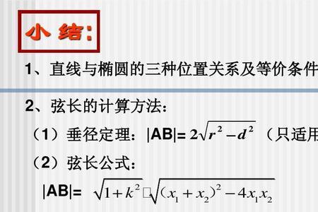 椭圆成立的条件公式