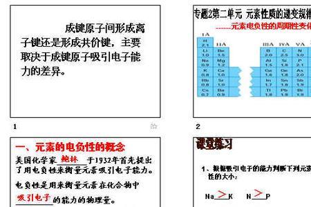 h和其他元素电负性比较