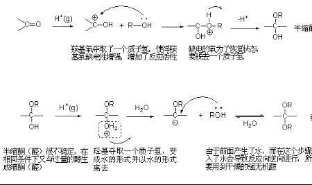 半缩醛反应